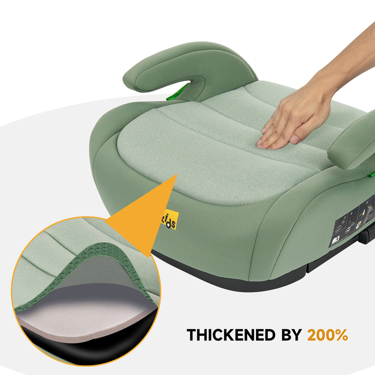 Jovikids Ohho Booster Seat - Green