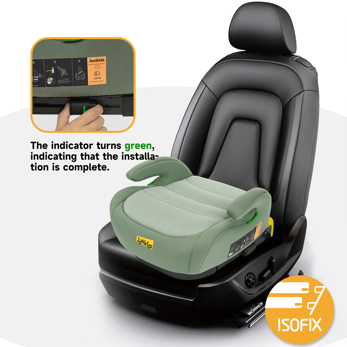 Jovikids Ohho Booster Seat - Green