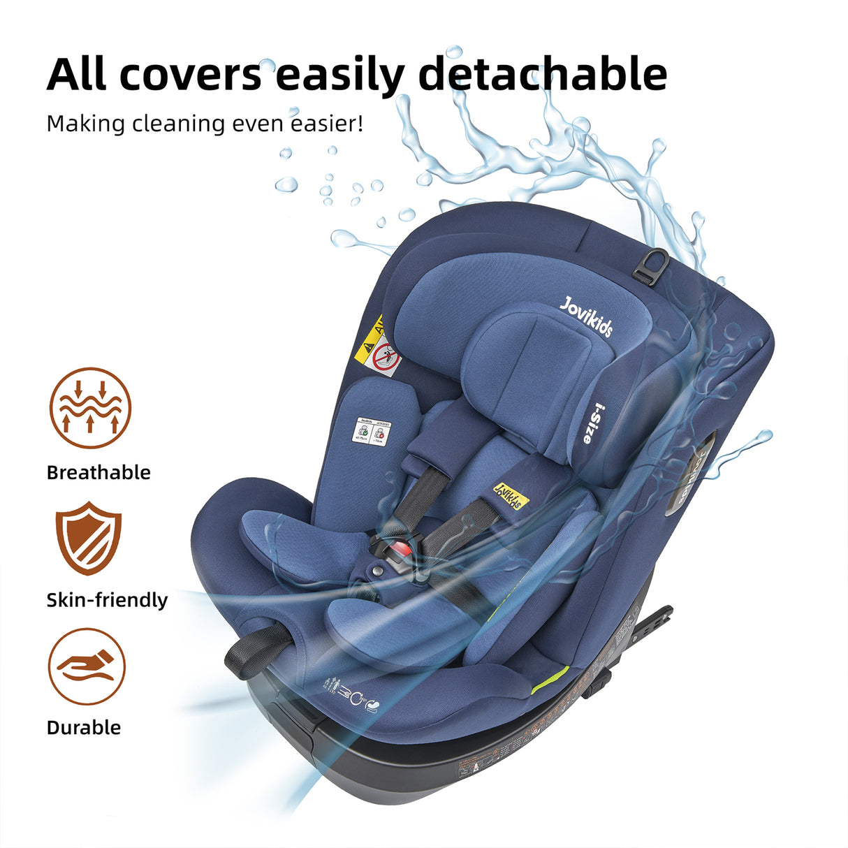 Jovikids Ranger TT Rotating Car Seat - Blue