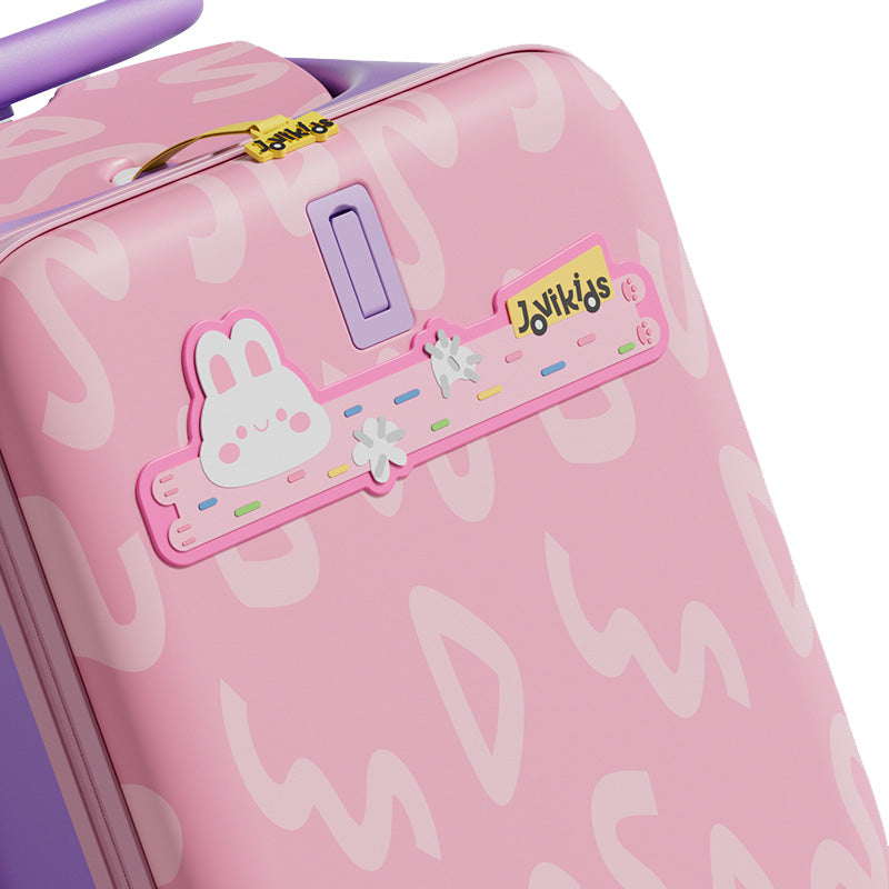 Jovikids 3 in 1 Children's Ride On Suitcase - Pink