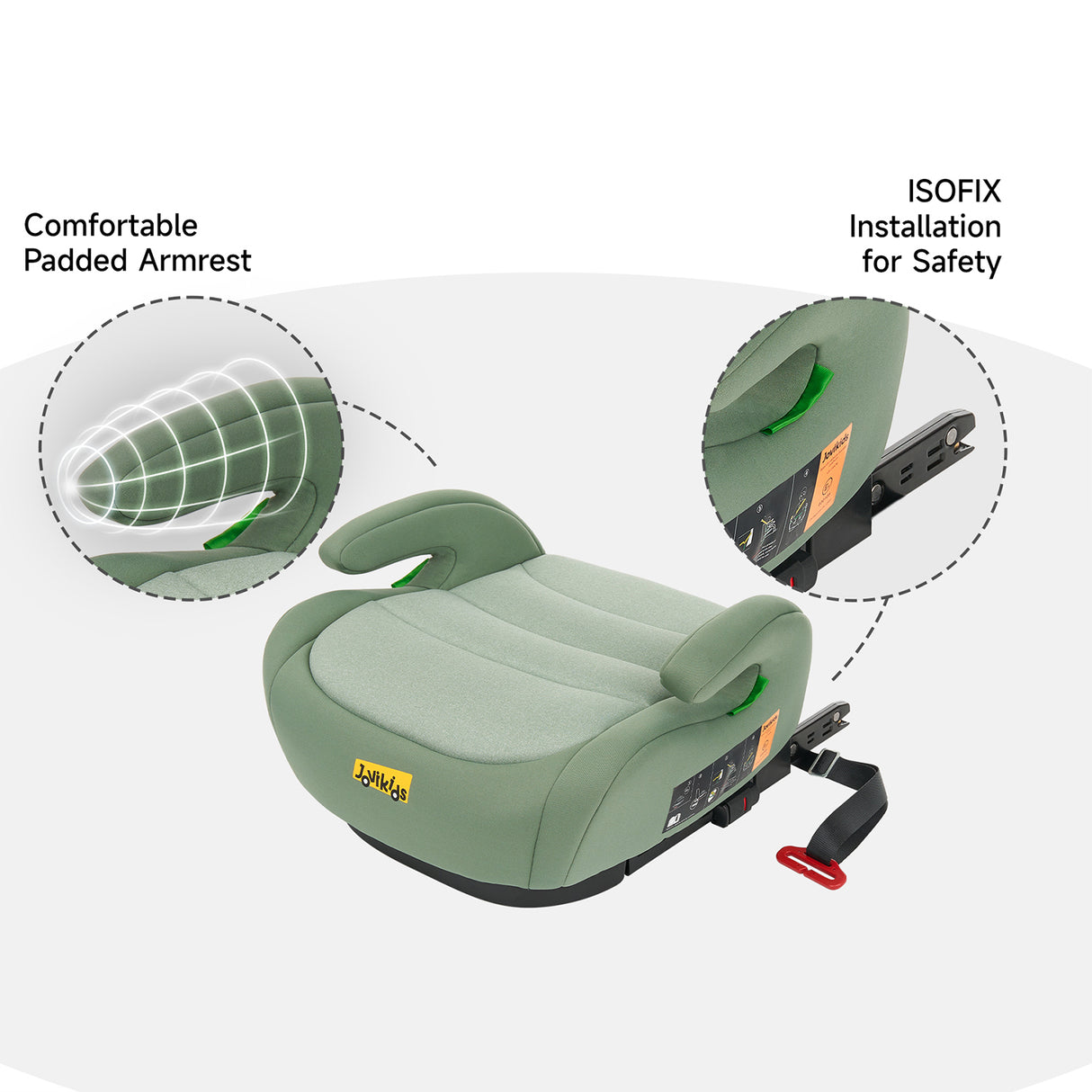 Jovikids Ohho Booster Seat - Green