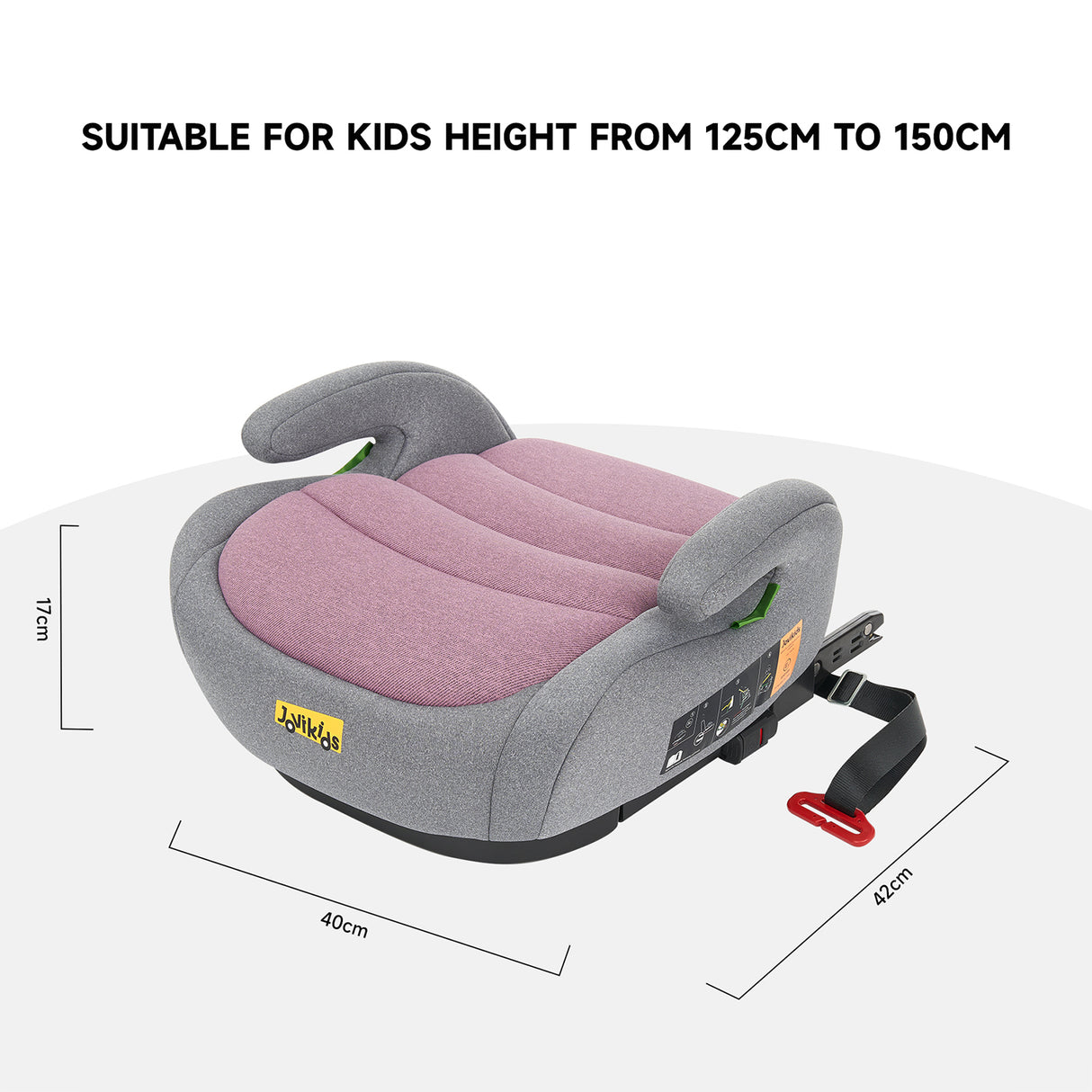 Jovikids Ohho Booster Seat - Pink