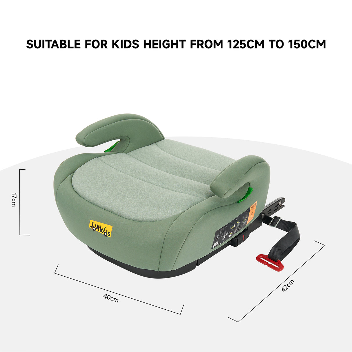 Jovikids Ohho Booster Seat - Green