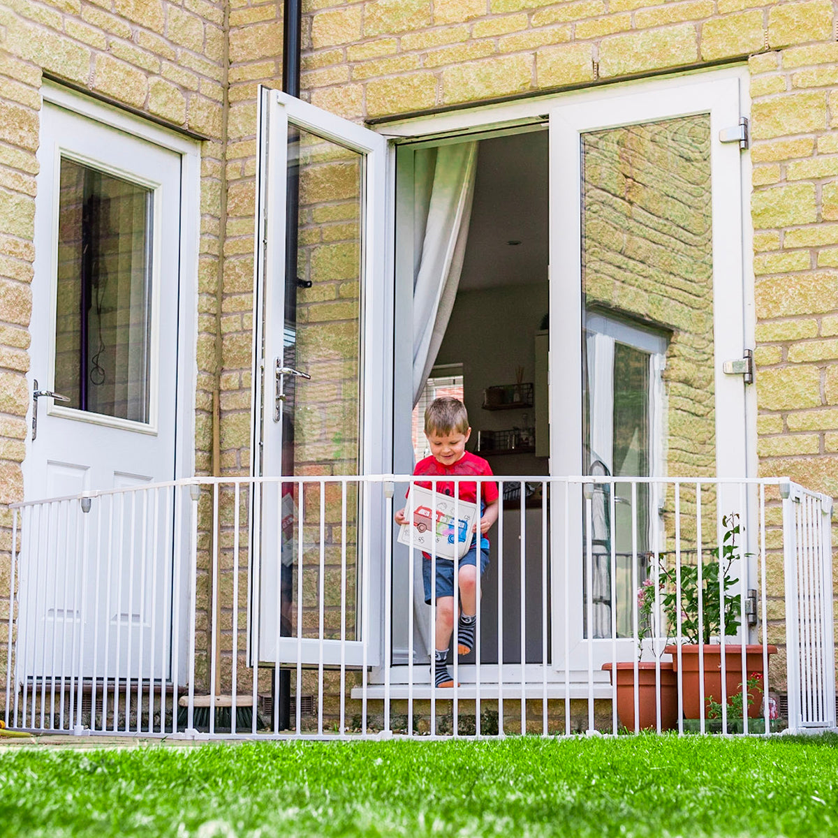 Callowesse Multi-Gate Playpen Room Guard - Anthracite