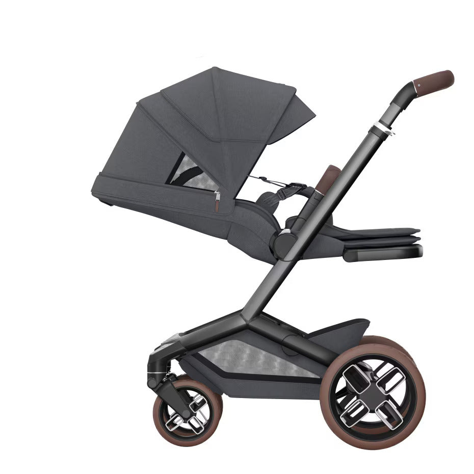 Maxi-Cosi Fame 2026 Premium Travel System with Pebble Slide Pro and Slide Pro Base - Moon Graphite