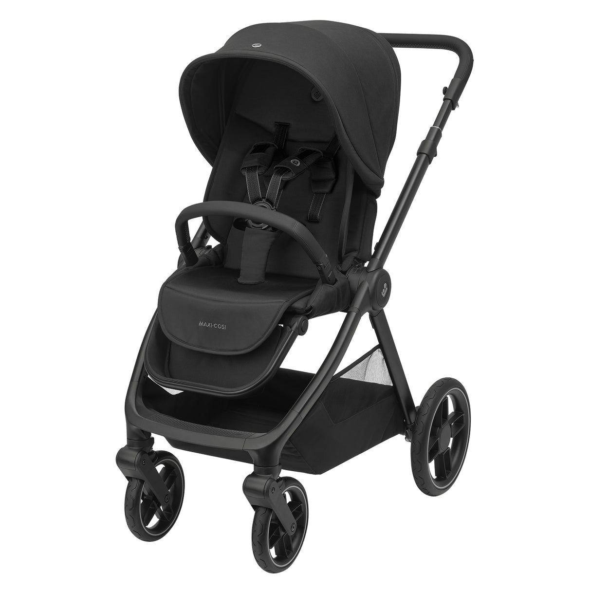 Maxi Cosi Oxford+ Premium Travel System Bundle with Pebble 360 Pro2 & ISOFIX Base - Twillic Black