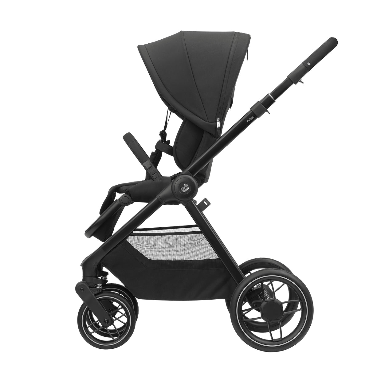 Maxi Cosi Oxford+ Premium Travel System Bundle with Pebble 360 Pro2 & ISOFIX Base - Twillic Black