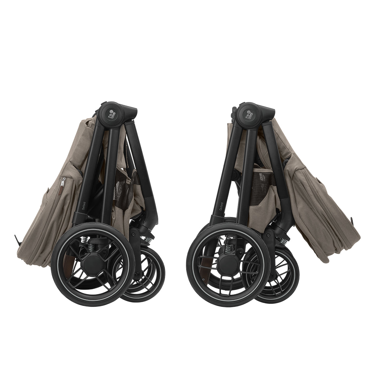 Maxi Cosi Oxford+ Premium Travel System Bundle with Pebble 360 Pro2 & ISOFIX Base - Twillic Truffle