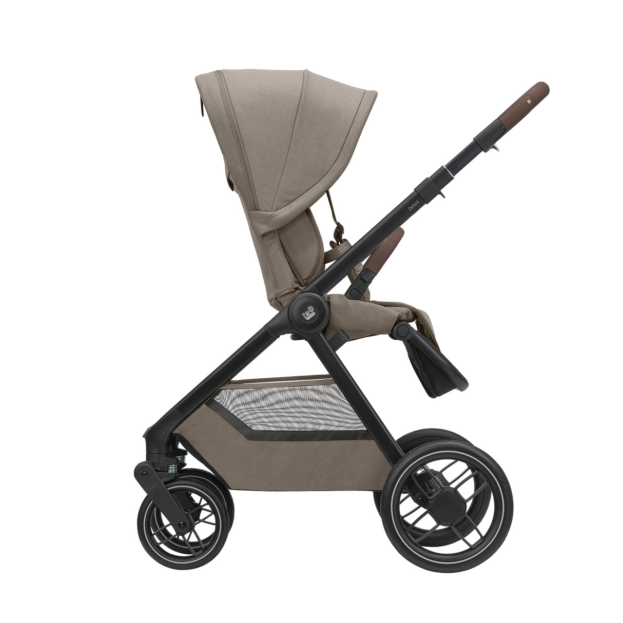 Maxi Cosi Oxford+ Premium Travel System Bundle with Pebble 360 Pro2 & ISOFIX Base - Twillic Truffle