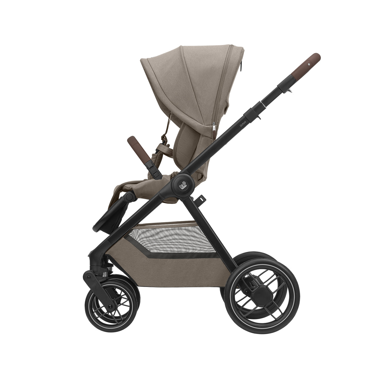 Maxi Cosi Oxford+ Premium Travel System Bundle with Pebble 360 Pro2 & ISOFIX Base - Twillic Truffle