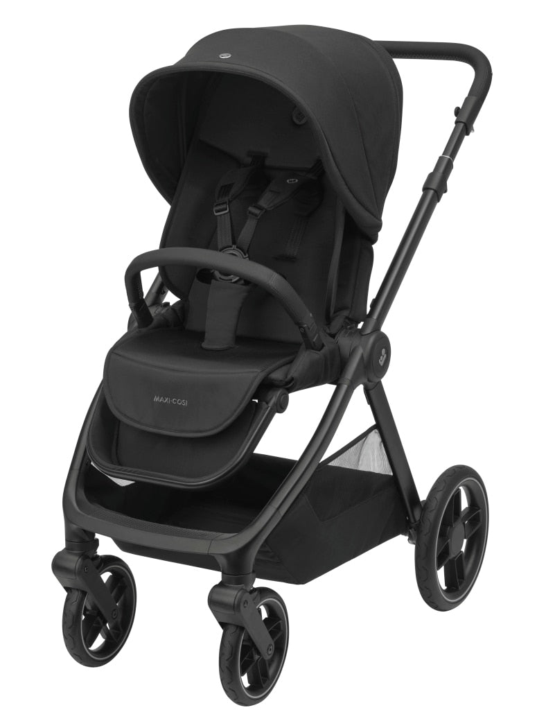 Maxi Cosi Oxford Premium Travel System Bundle with Pebble Pro & ISOFIX Base - Twillic Black