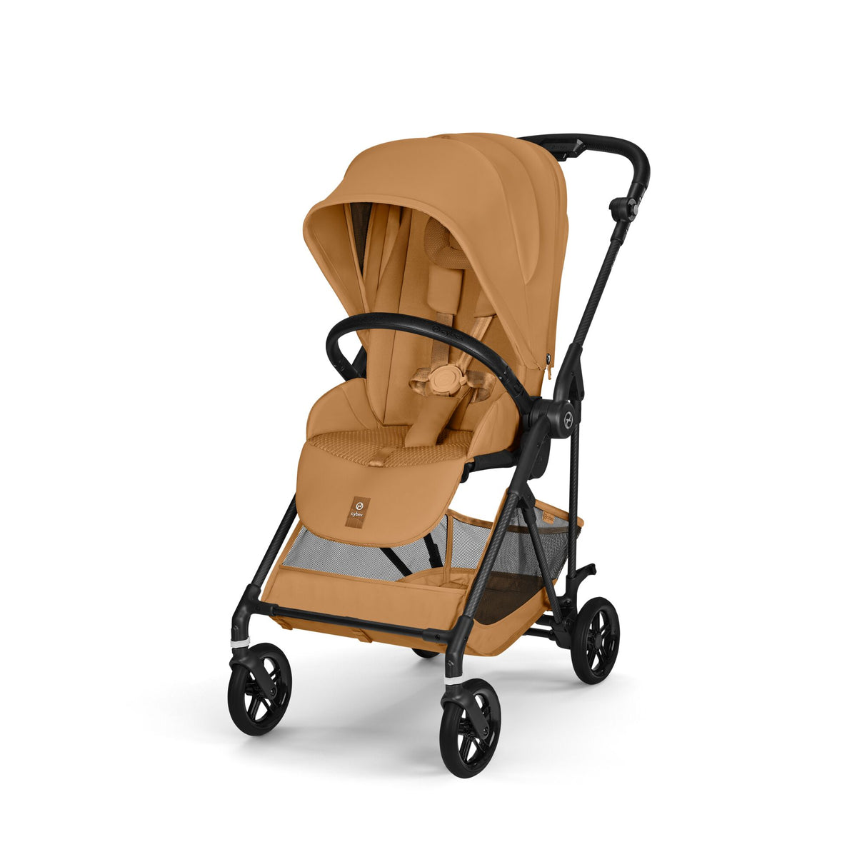 Cybex Melio Carbon Stroller - Cinnamon Yellow