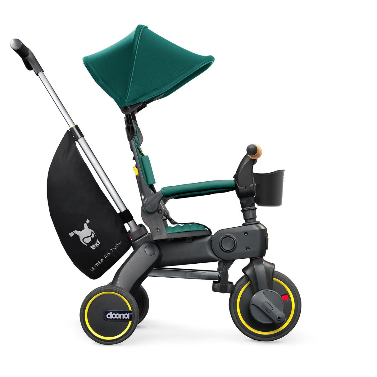 Doona Liki S5 Push Along 5-in-1 Trike / Bike - Racing Green
