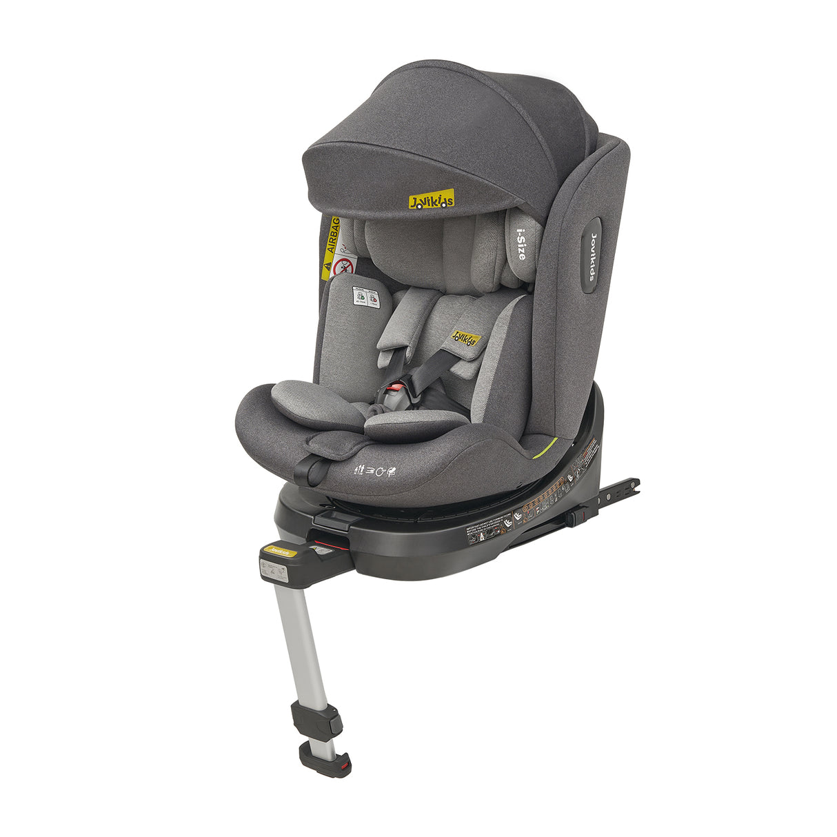 Jovikids Ranger Rotating Car Seat - Grey