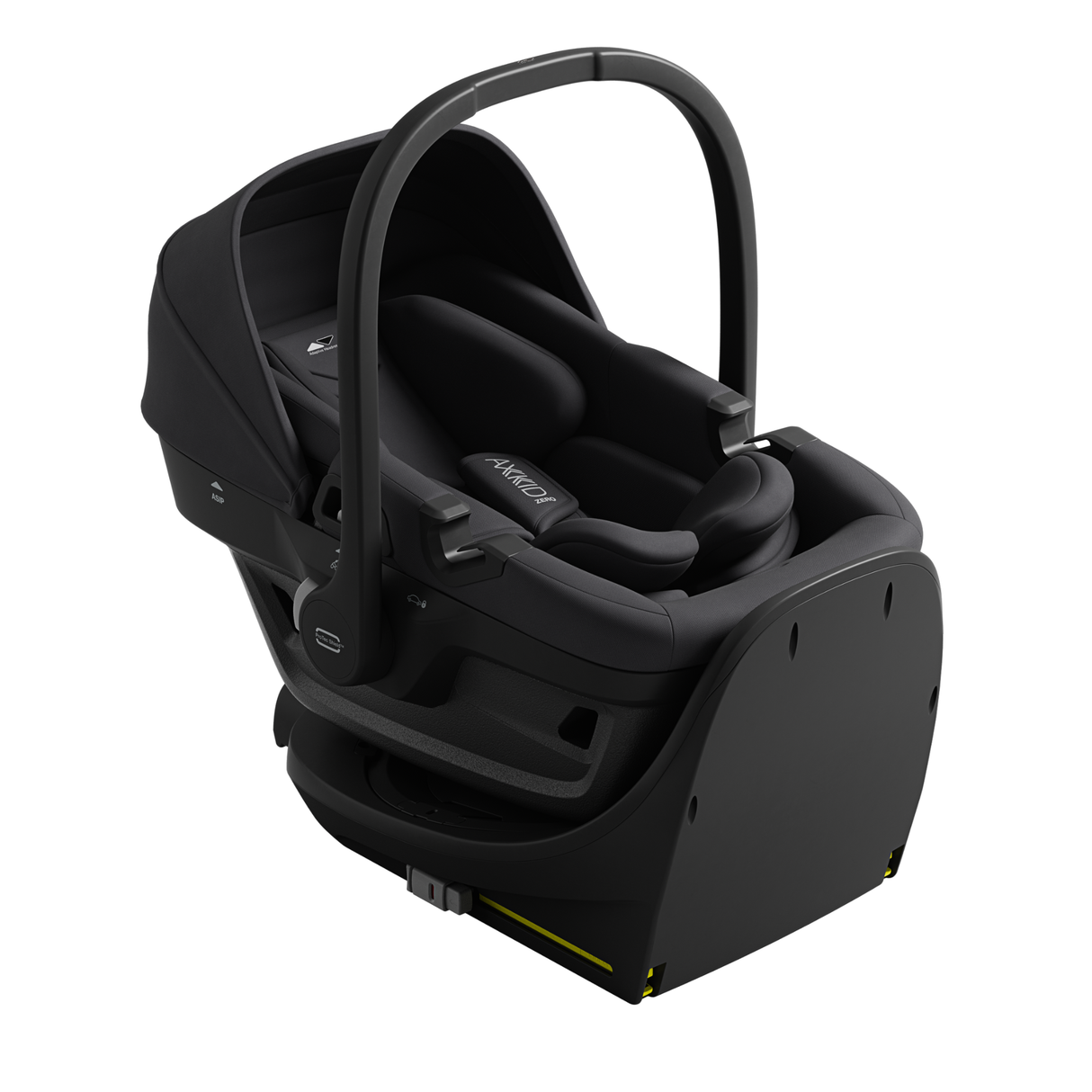 Axkid Zero Pro Infant Car Seat - Coastal Storm Black