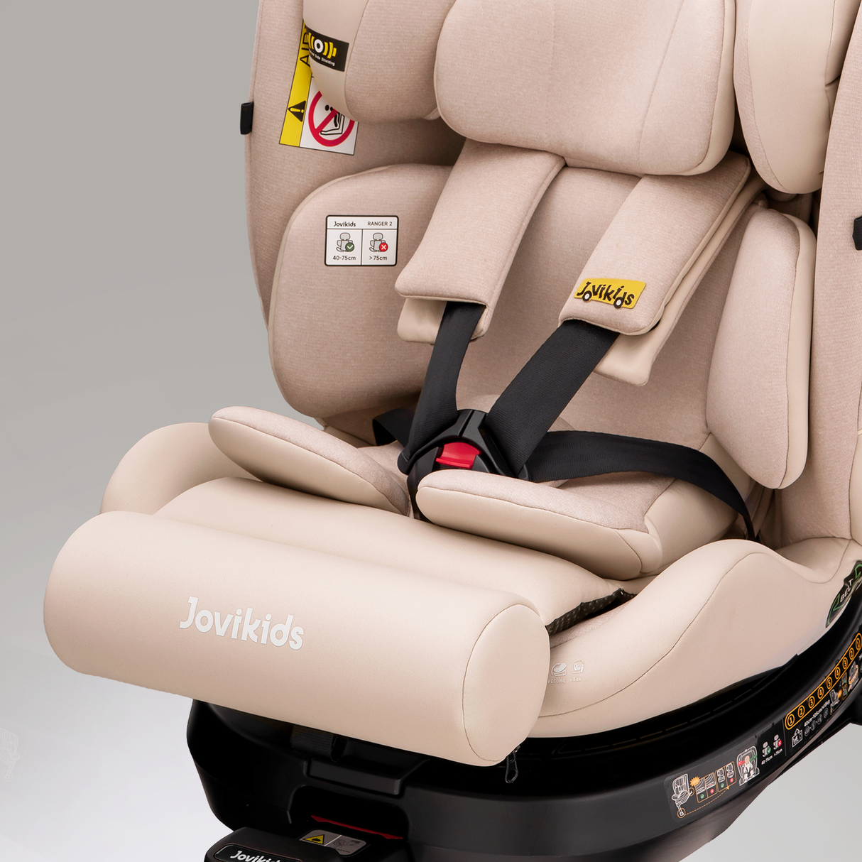 Jovikids Ranger 2 Rotating Car Seat - Rosewood