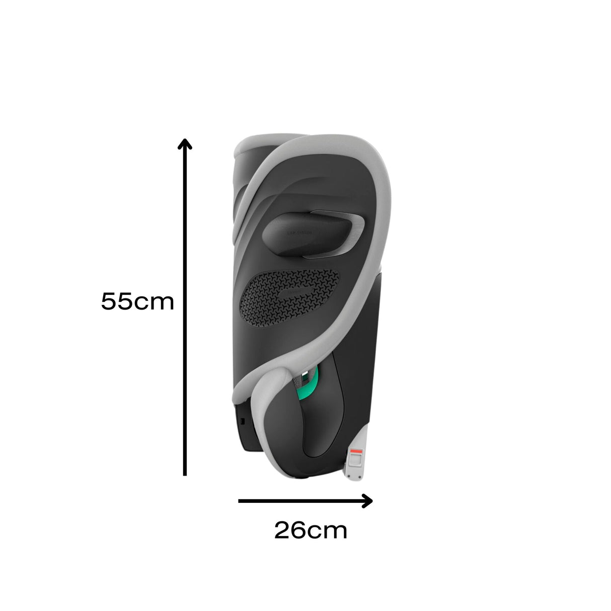 Cybex Solution G2 Folding High Back Booster - PLUS - Stone Grey