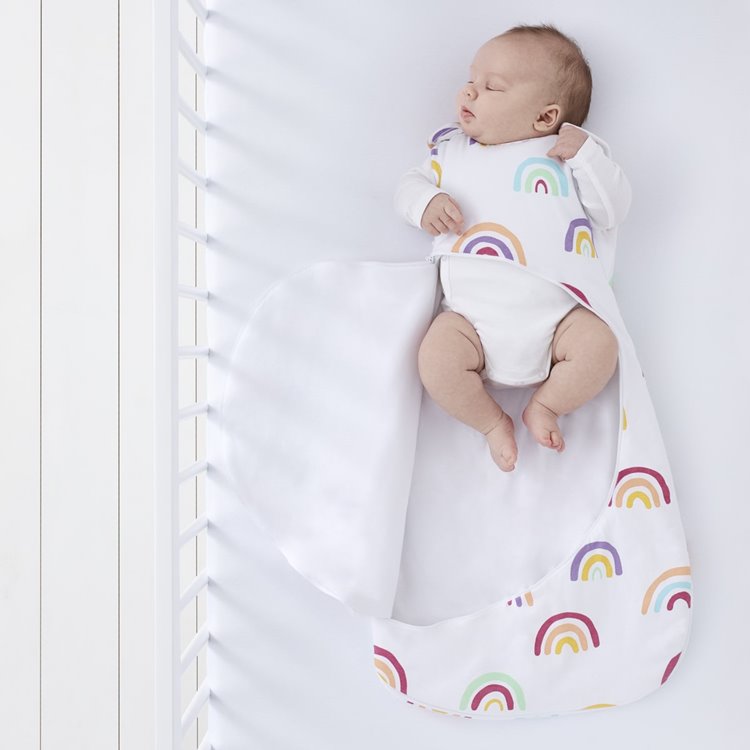 SnuzPouch Winter Sleeping Bag | 2.5 Tog | 0-6 Months – Rainbow
