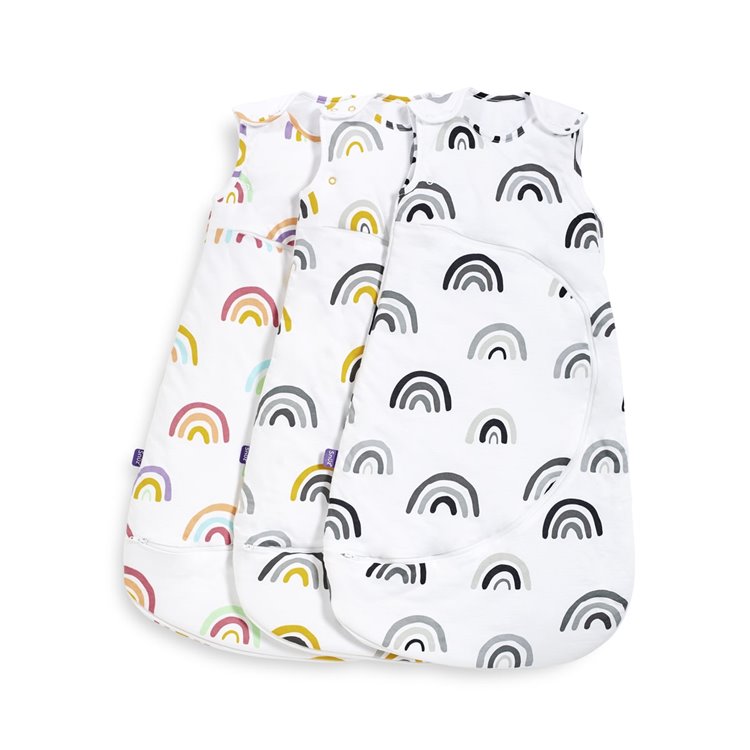 SnuzPouch Winter Sleeping Bag | 2.5 Tog | 0-6 Months – Mono Rainbow