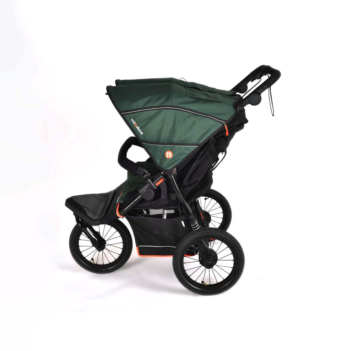 Out n About Nipper V6 Plus Double Pushchair - Sycamore Green