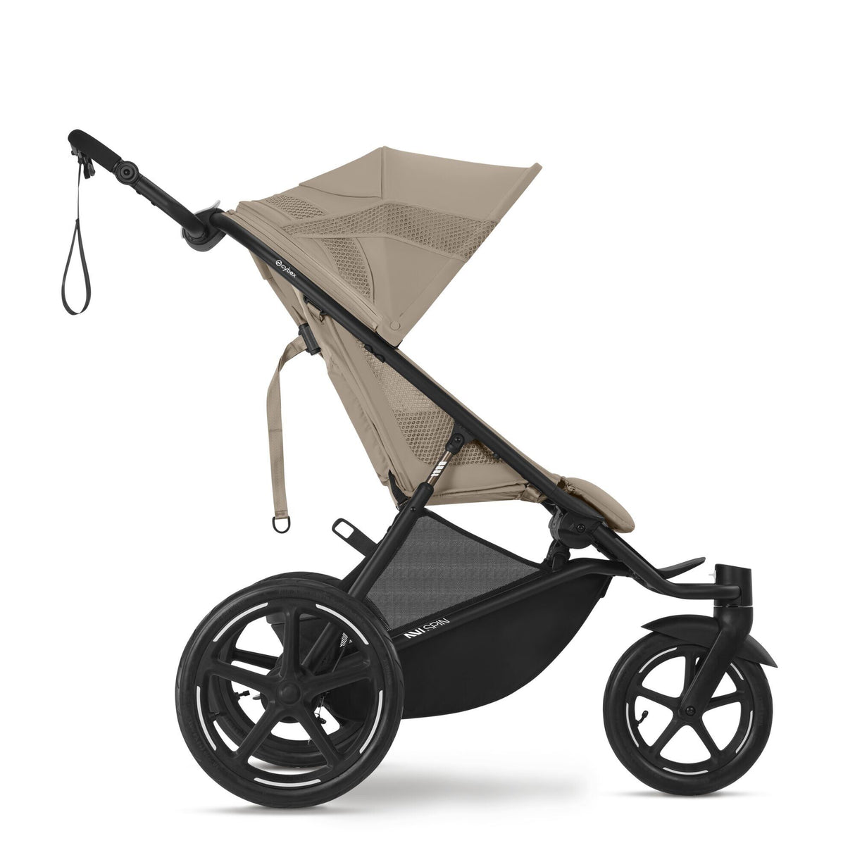 Cybex Avi Spin Pushchair Bundle with Accessories - Almond Beige