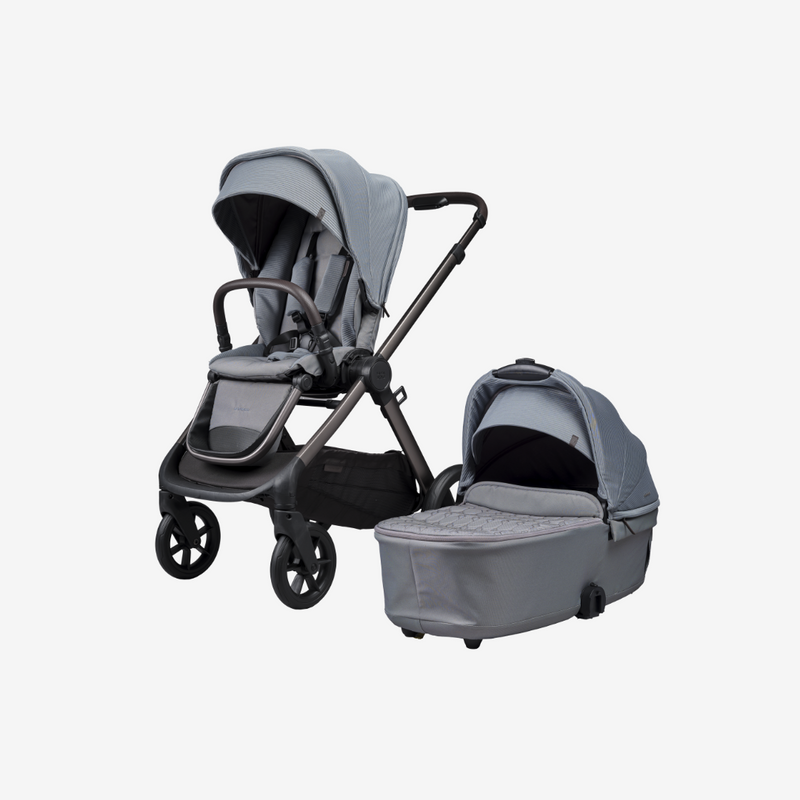 BabaBing 18 Piece Raffi Travel, Home & Feeding Bundle with Spin Car Seat & ISOFIX Base - Duck Egg