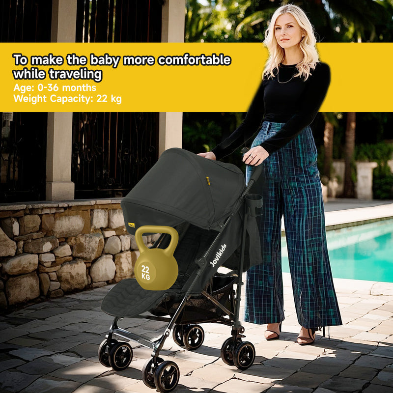 Jovikids Ezra Stroller - Shadow Black