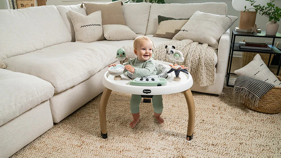 Tiny Love 5 in 1 Stationary Activity Centre - Black & White