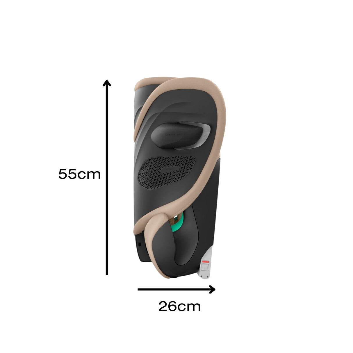 Cybex Solution G2 Folding High Back Booster - PLUS - Almond Beige