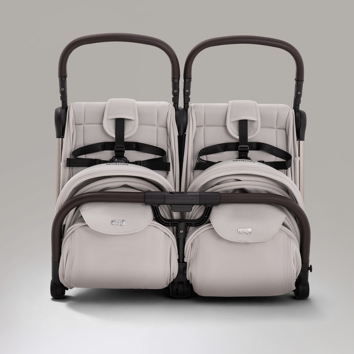 Jovikids Ayla Double Pushchair - Dawn Beige