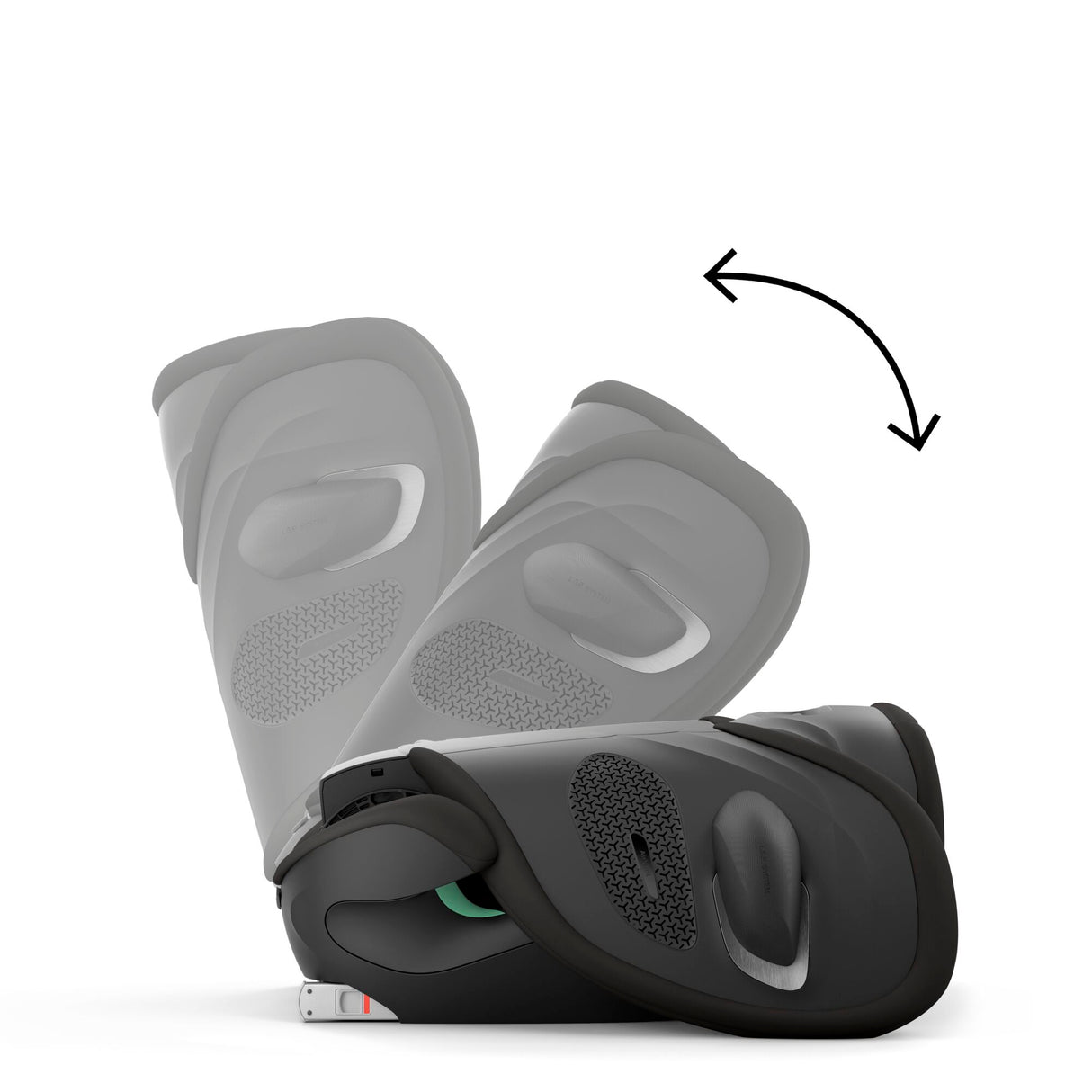 Cybex Solution G2 Folding High Back Booster - Magic Black