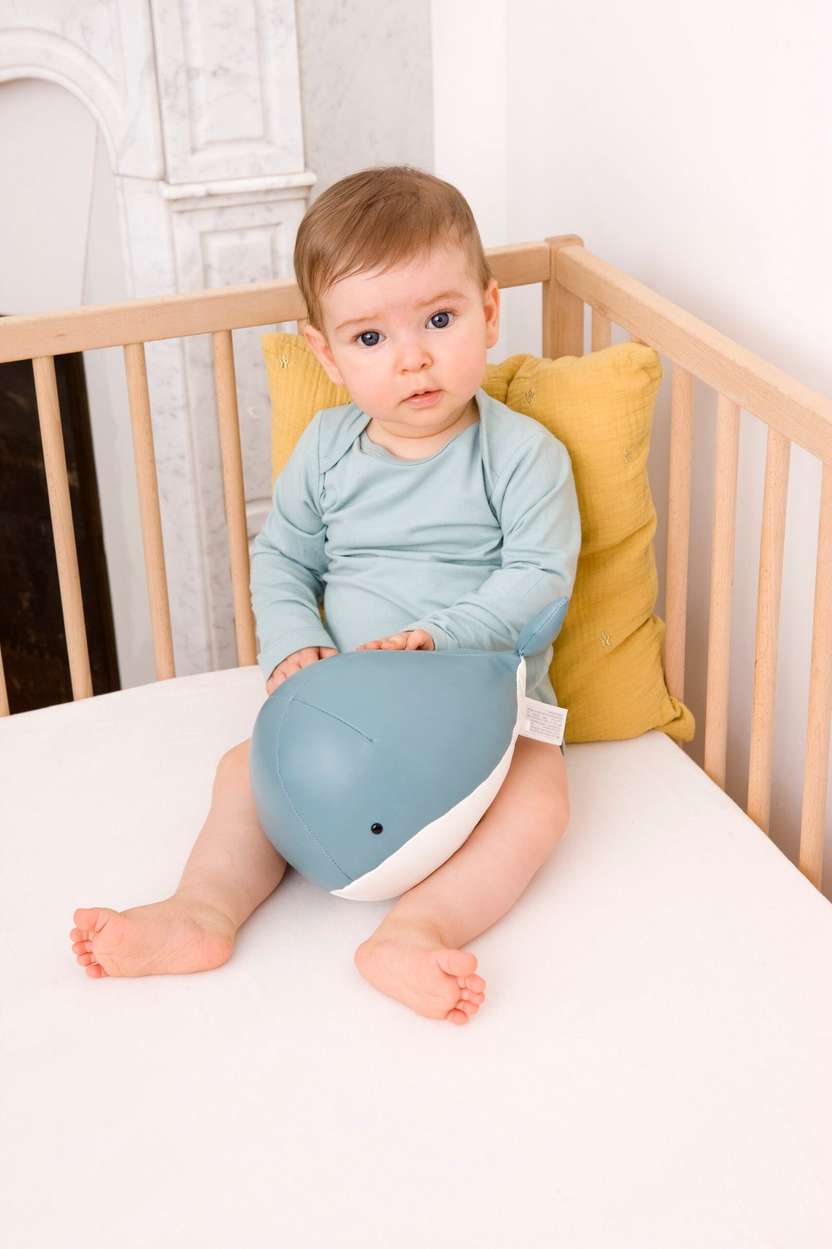 Little Big Friends: Sea Collection Pull-String Musical Animal Toy - Madeleine the Whale