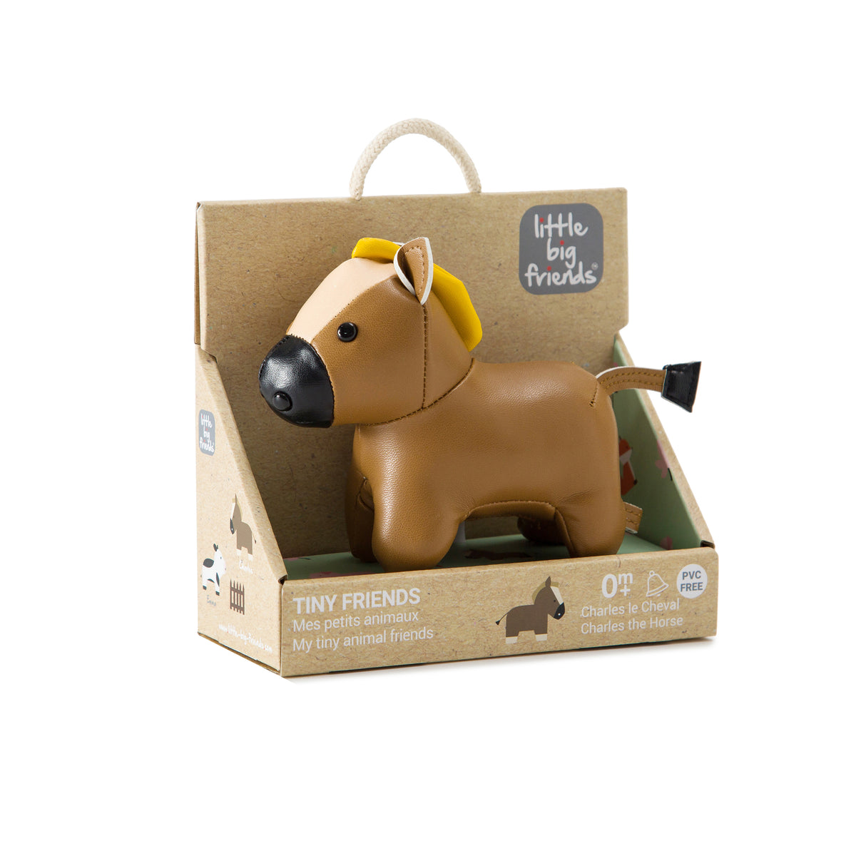Little Big Friends - Farm Collection Tiny Friends Rattle Toy - Horse