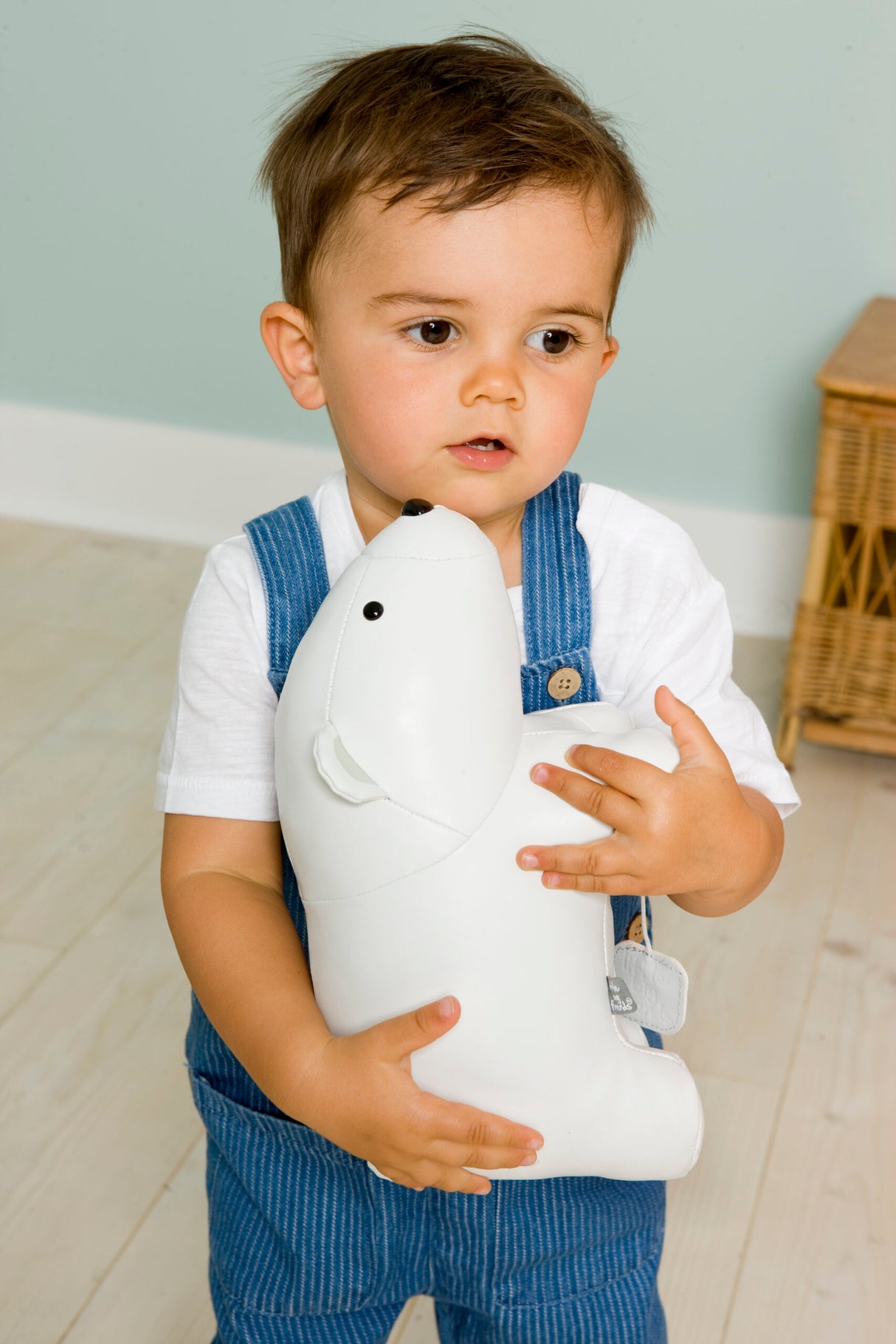 Little Big Friends: Sea Collection Pull-String Musical Animal Toy - Nathan the Polar Bear