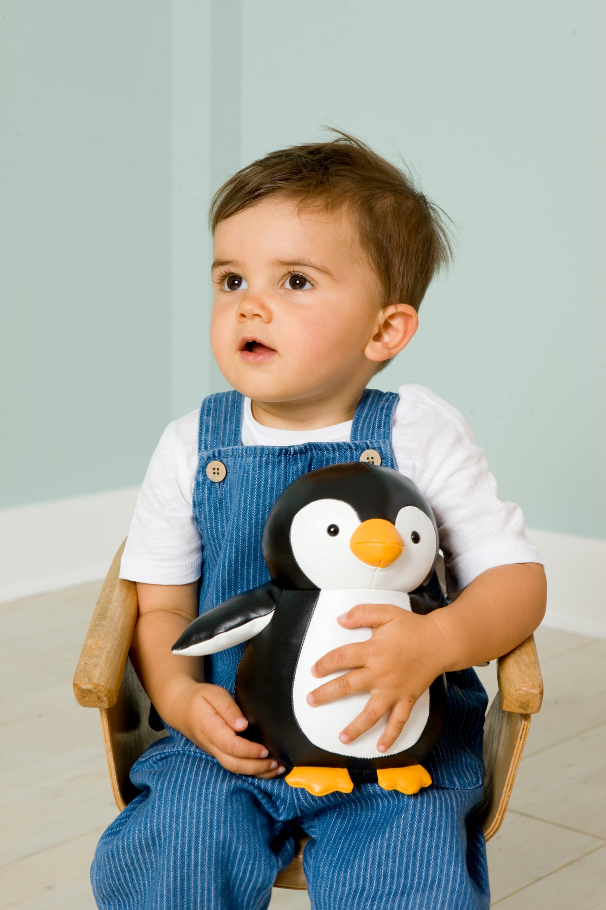 Little Big Friends: Sea Collection Pull-String Musical Animal Toy - Martin the Penguin