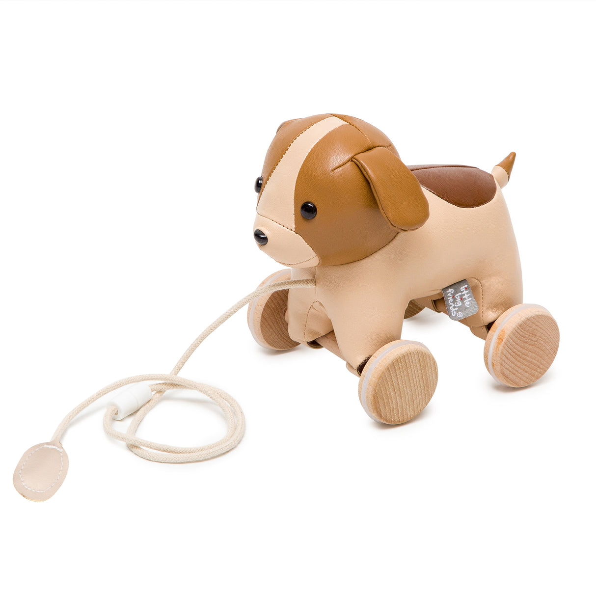 Little Big Friends Pull Along Animal Toy – Adrien the Dog