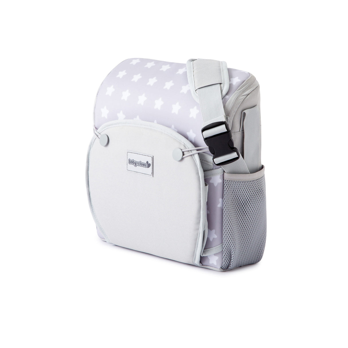 Baby to Love Travel Up Backpack Chair & Booster Seat - White Stars