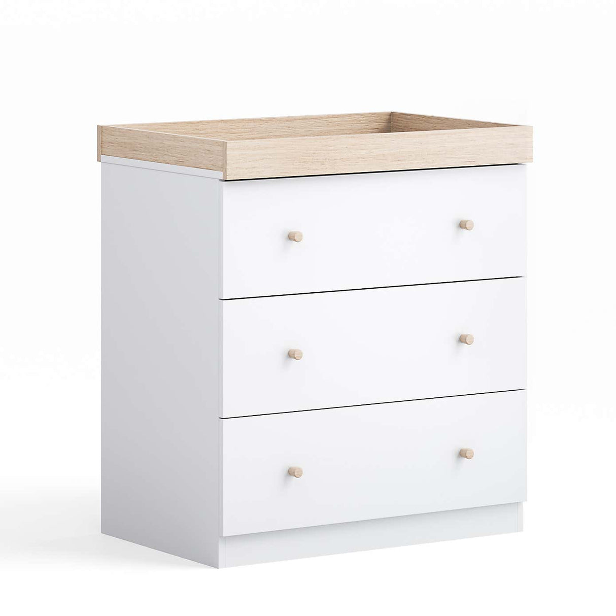 Little Acorns Burlington Dresser - White & Oak