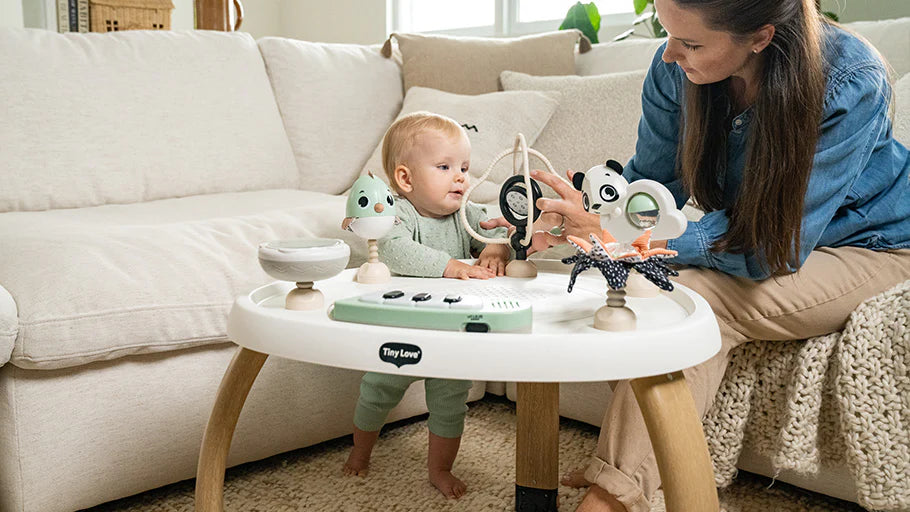 Tiny Love 5 in 1 Stationary Activity Centre - Black & White