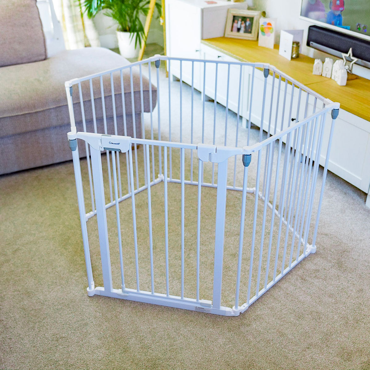 Callowesse Multi-Gate Playpen Room Guard - Anthracite