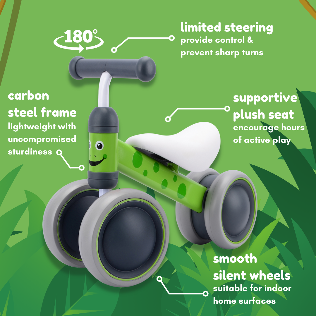 BoldCube Baby Balance Bike – Bertie Frog