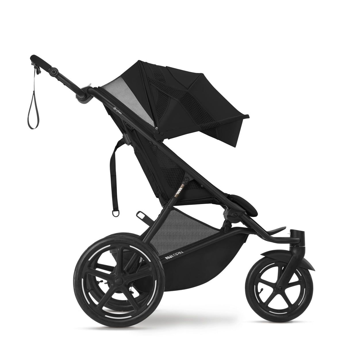 Cybex Avi Spin Pushchair Bundle with Accessories - Moon Black