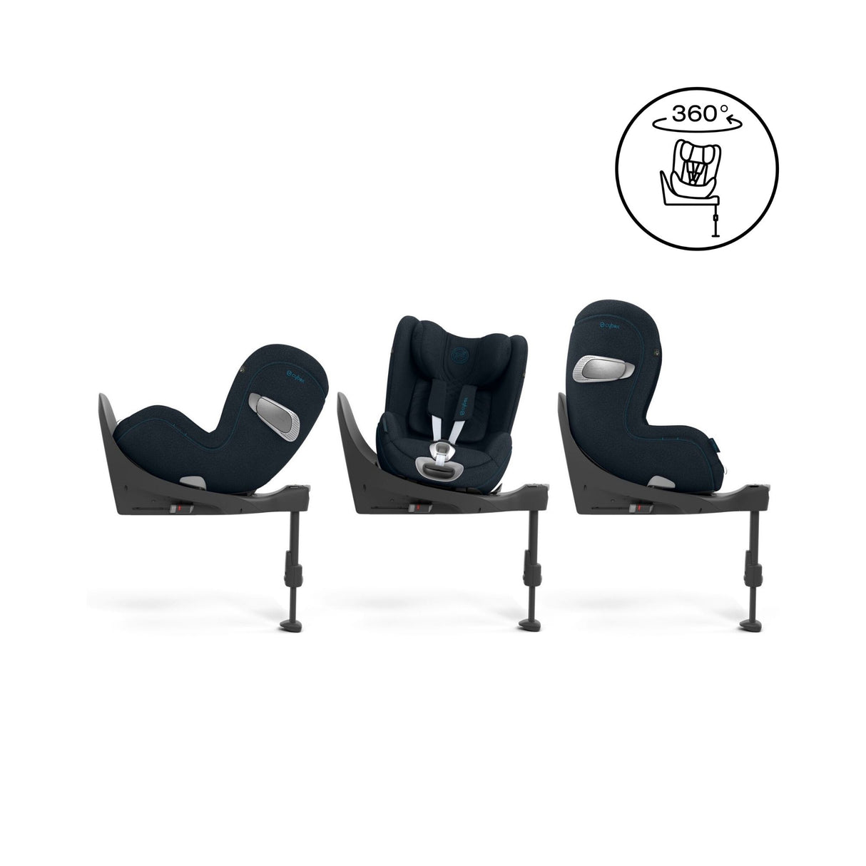 Cybex Sirona T Rotating Car Seat - PLUS - Nautical Blue