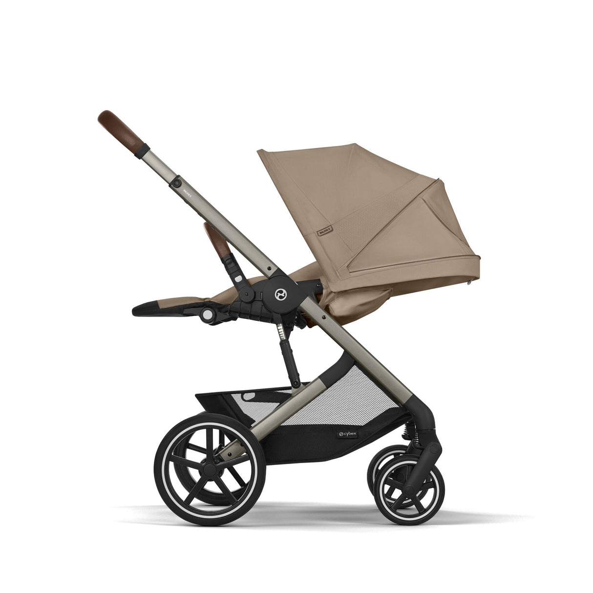 Cybex Balios S Lux Travel System with Cloud G & ISOFIX Base - Almond Beige