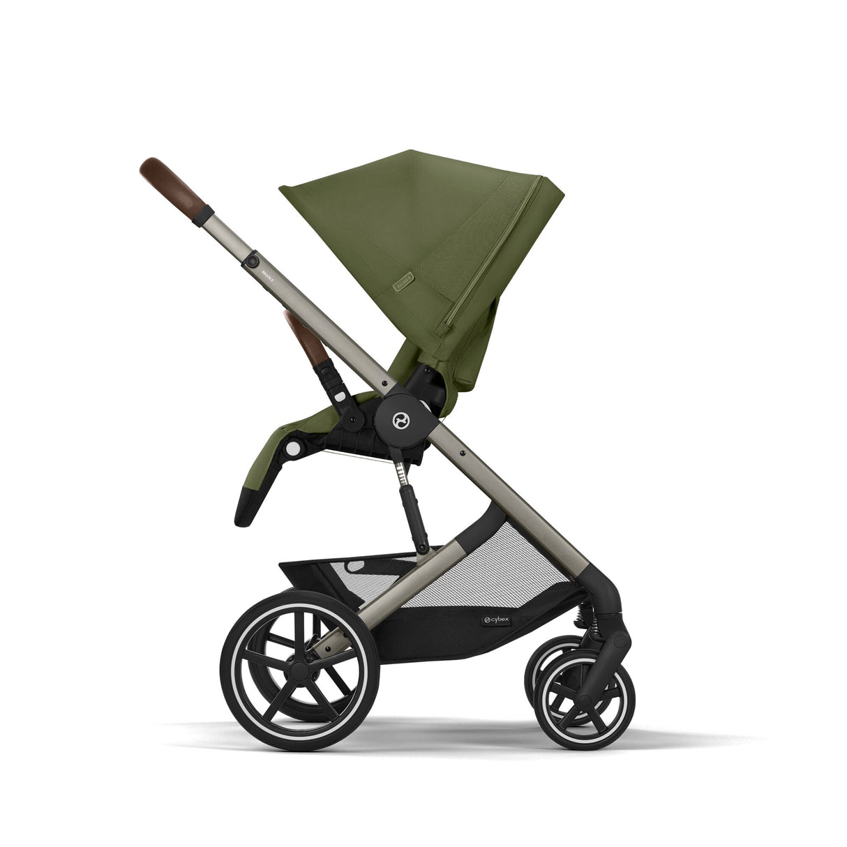 Cybex Balios S Lux Travel System with Cloud G & ISOFIX Base - Moss Green