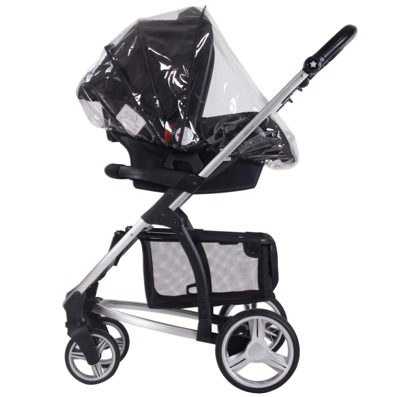 My Babiie Bassinet & Car Seat Raincover Set