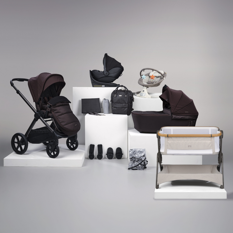 BabaBing 16 Piece Raffi Travel & Home Bundle with Spin Car Seat & ISOFIX Base - Heritage