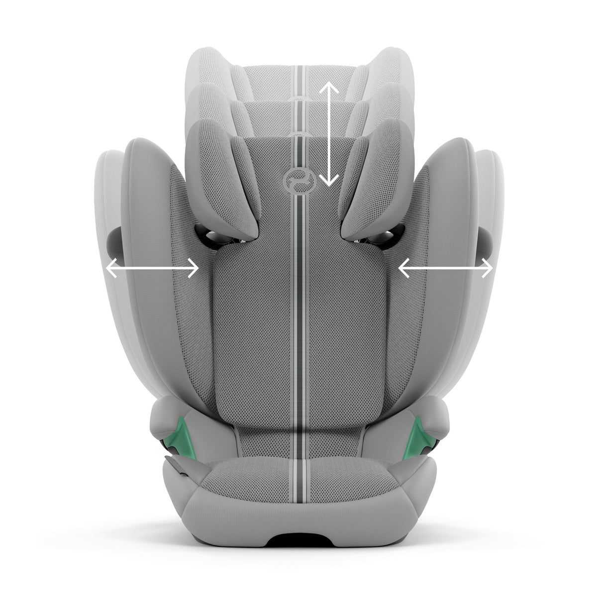 Cybex Solution G2 Folding High Back Booster - PLUS - Stone Grey