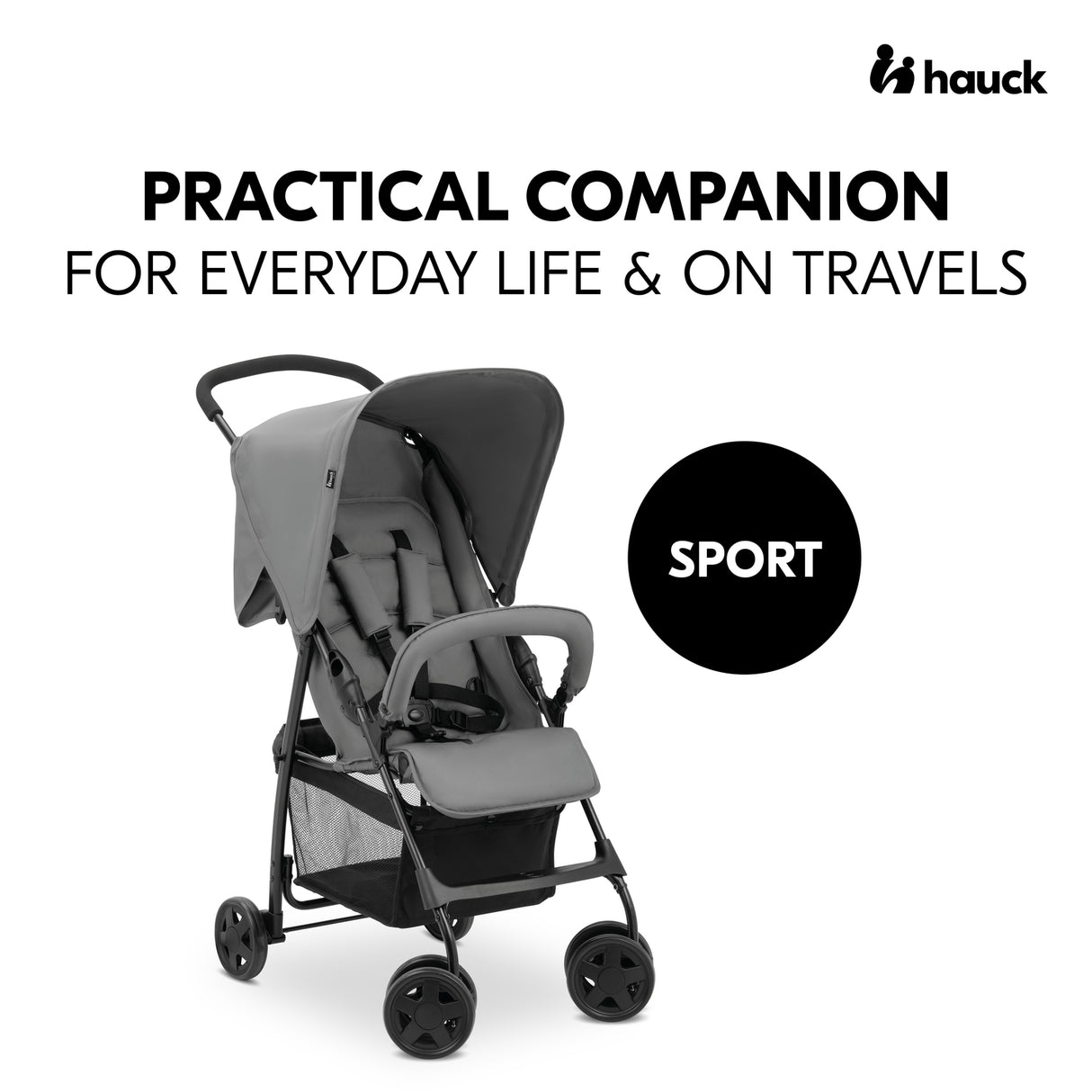 Hauck Sport Pushchair - Grey