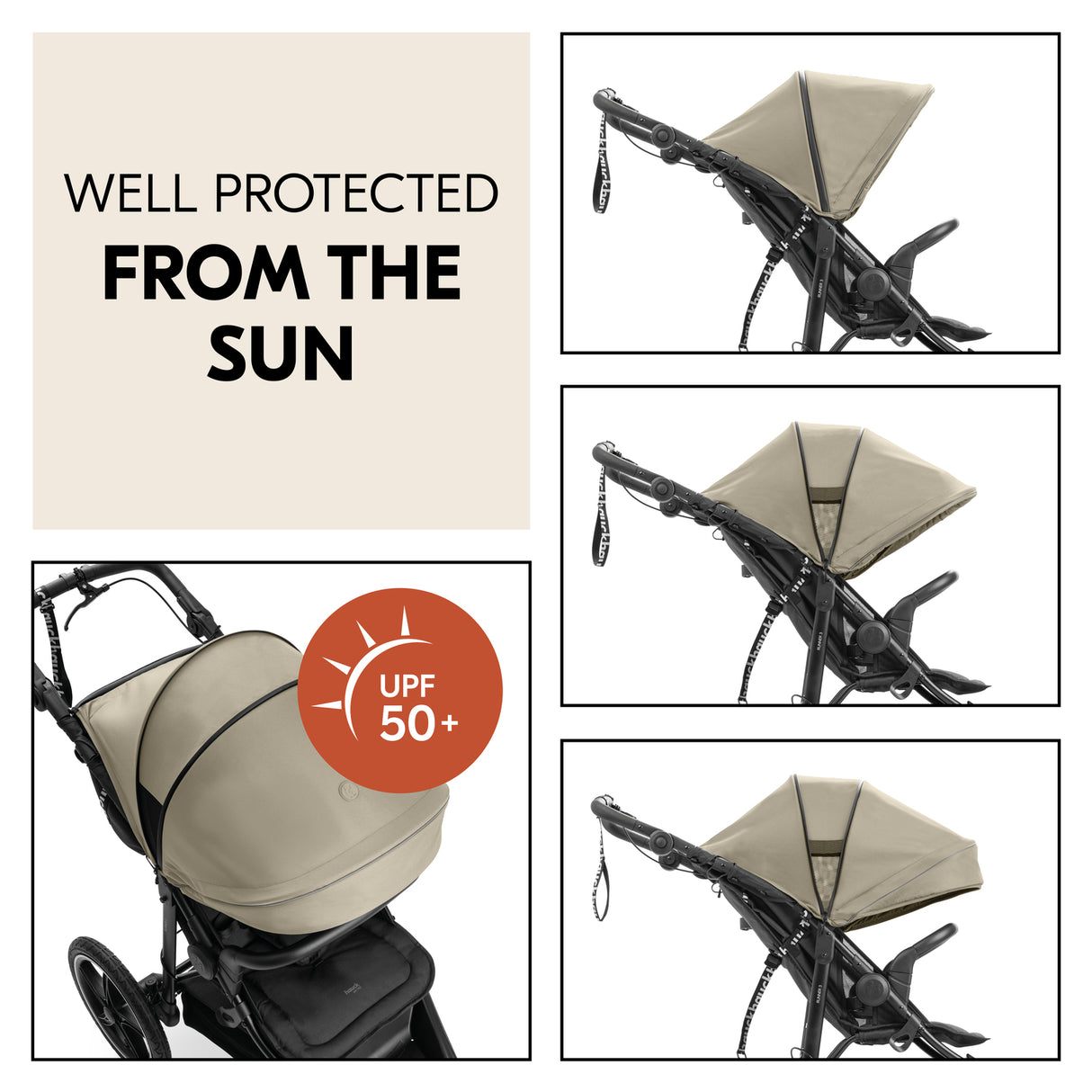 Hauck Runner 3 Pushchair - Olive